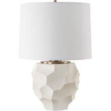 On Edge-Chalk White Table Lamp