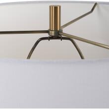On Edge-Chalk White Table Lamp