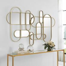 On Track-Mirrored Wall Décor