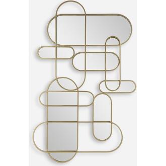 On Track-Mirrored Wall Décor