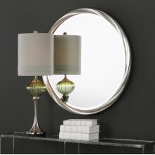 Orion-Silver Round Mirror