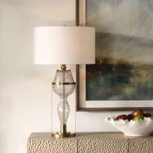 Out Of Time-Seeded Glass Table Lamp