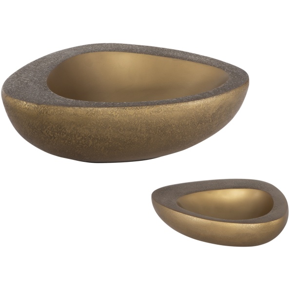 Ovate Brass Bowls