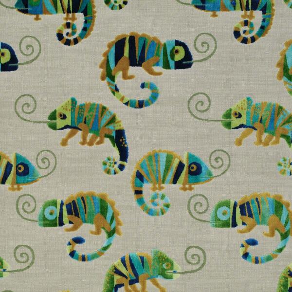 P-Camil/Turq - Upholstery Only Fabric Suitable For Upholstery And Pillows Only.   - Houston