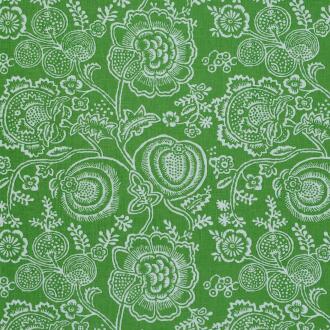 P-Heena/Green - Prints Fabric Suitable For Drapery