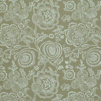P-Heena/Natural - Prints Fabric Suitable For Drapery