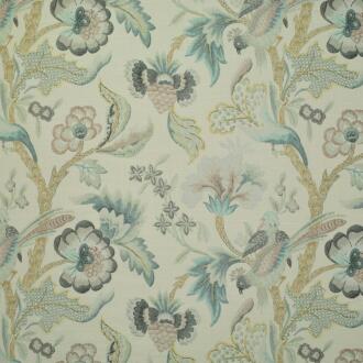 P-Heliza/Natural - Prints Fabric Suitable For Drapery