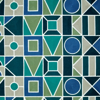 P-Jazz/Green - Multi Purpose Fabric Suitable For Drapery