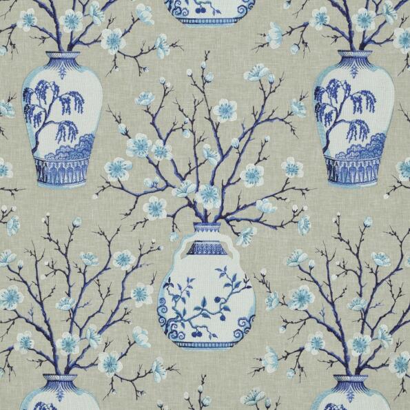 P-Katsu/Porcelain - Multi Purpose Fabric Suitable For Drapery