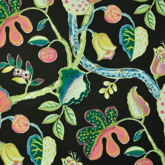 P-Paura/Onyx - Prints Fabric Suitable For Drapery