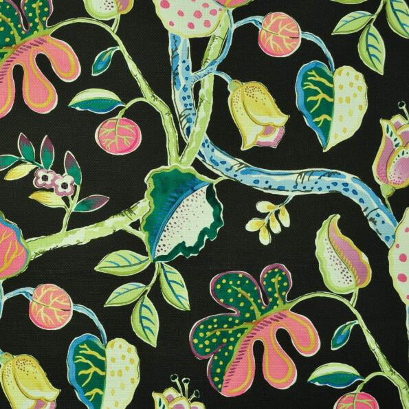 P-Paura/Onyx - Prints Fabric Suitable For Drapery