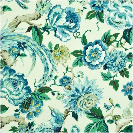 P-PISTLE/PEACOCK - Prints Fabric Suitable For Drapery