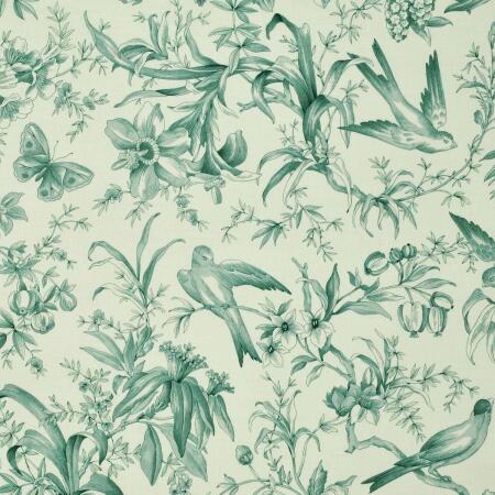 P-PUBON/SEAFOAM - Prints Fabric Suitable For Drapery