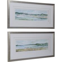 Panoramic Seascape-Abstract Seascape Art