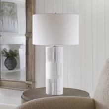 Patchwork-White Table Lamp
