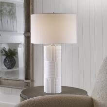 Patchwork-White Table Lamp