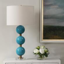 Palawan-Blue Glaze Table Lamp