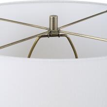 Pavlova-Glossy White Table Lamp