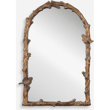 Paza-Gold Vanity Arch Mirrors