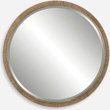 Paradise-Round Rattan Mirror