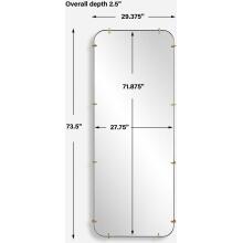 Pali-Industrial Dressing Mirror
