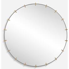 Pali-Industrial Round Mirror