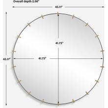 Pali-Industrial Round Mirror