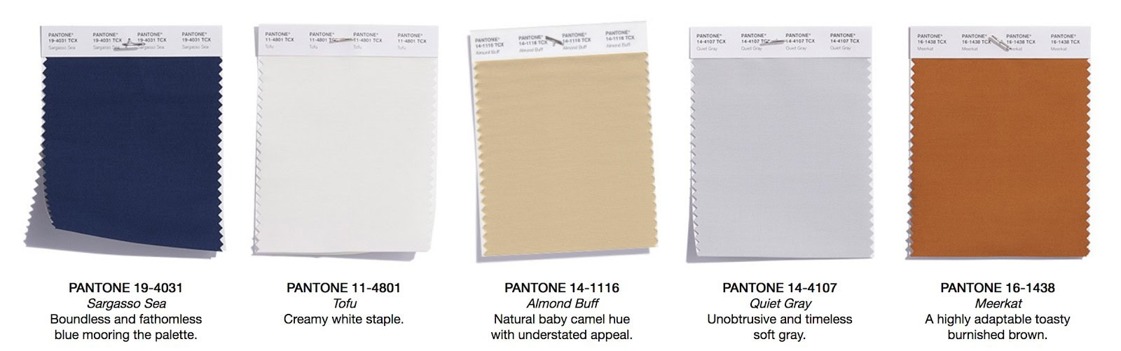 Pantone Fashion Color Trends Fall Winter 2018 2019