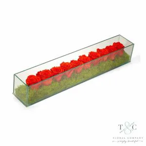 Pantones 2022 2023 Autumn Winter Palette Has Arrived Dallas Decor Orange Preserved Roses In Rec Glass