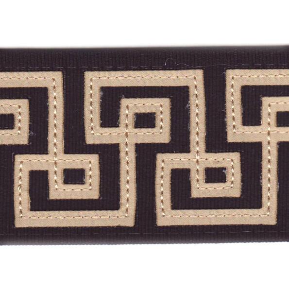 Parthenon Tape/Black - Tape Trim - Dallas