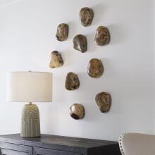 Pebbles-Wood Wall Art