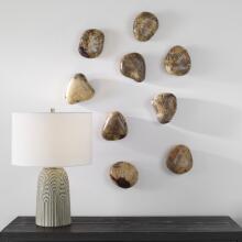 Pebbles-Wood Wall Art