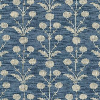 Pk-Mugal/Blue - Multi Purpose Fabric Suitable For Upholstery And Pillows Only.   - Houston