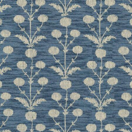 Pk-Mugal/Blue - Multi Purpose Fabric Suitable For Upholstery And Pillows Only.   - Houston