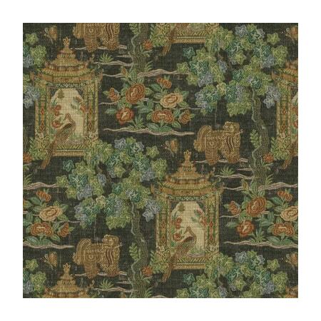 Pk-Panda/Brown - Prints Fabric Suitable For Drapery