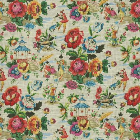 PK-PRAVEL/CHIFFON - Prints Fabric Suitable For Drapery