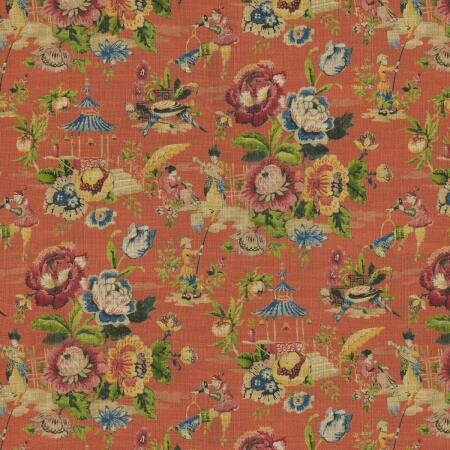 PK-PRAVEL/FLAMINGO - Prints Fabric Suitable For Drapery