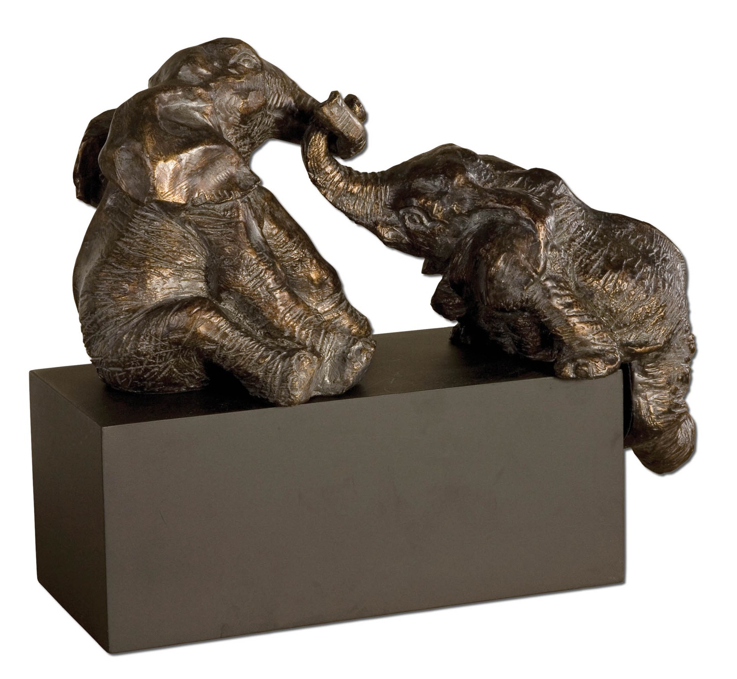 Playful Pachyderms-Figurines & Sculptures