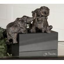 Playful Pachyderms-Figurines & Sculptures