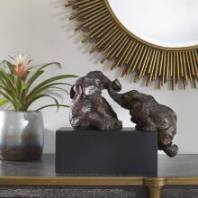 Playful Pachyderms-Figurines & Sculptures