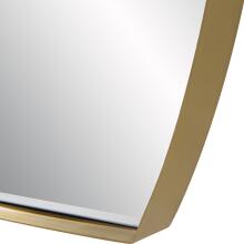 Portal-Brass Wall Mirror