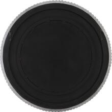 Portside-Round Gray Mirror