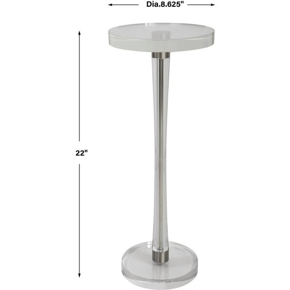 Pria Crystal Drink Table