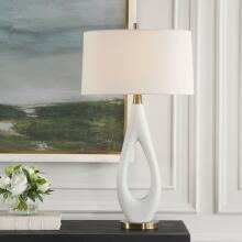 Promenade-White Table Lamp
