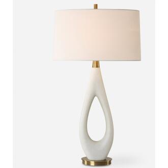 Promenade-White Table Lamp