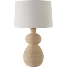 Pueblo-Fired Clay Table Lamp