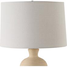 Pueblo-Fired Clay Table Lamp