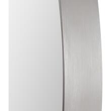Pursley-Brushed Nickel Oval Mirror