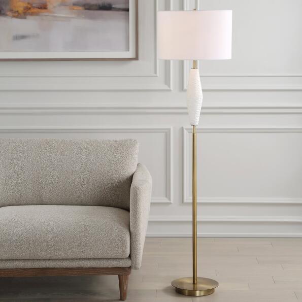 Uttermost Quite The Buzz Floor Lamp