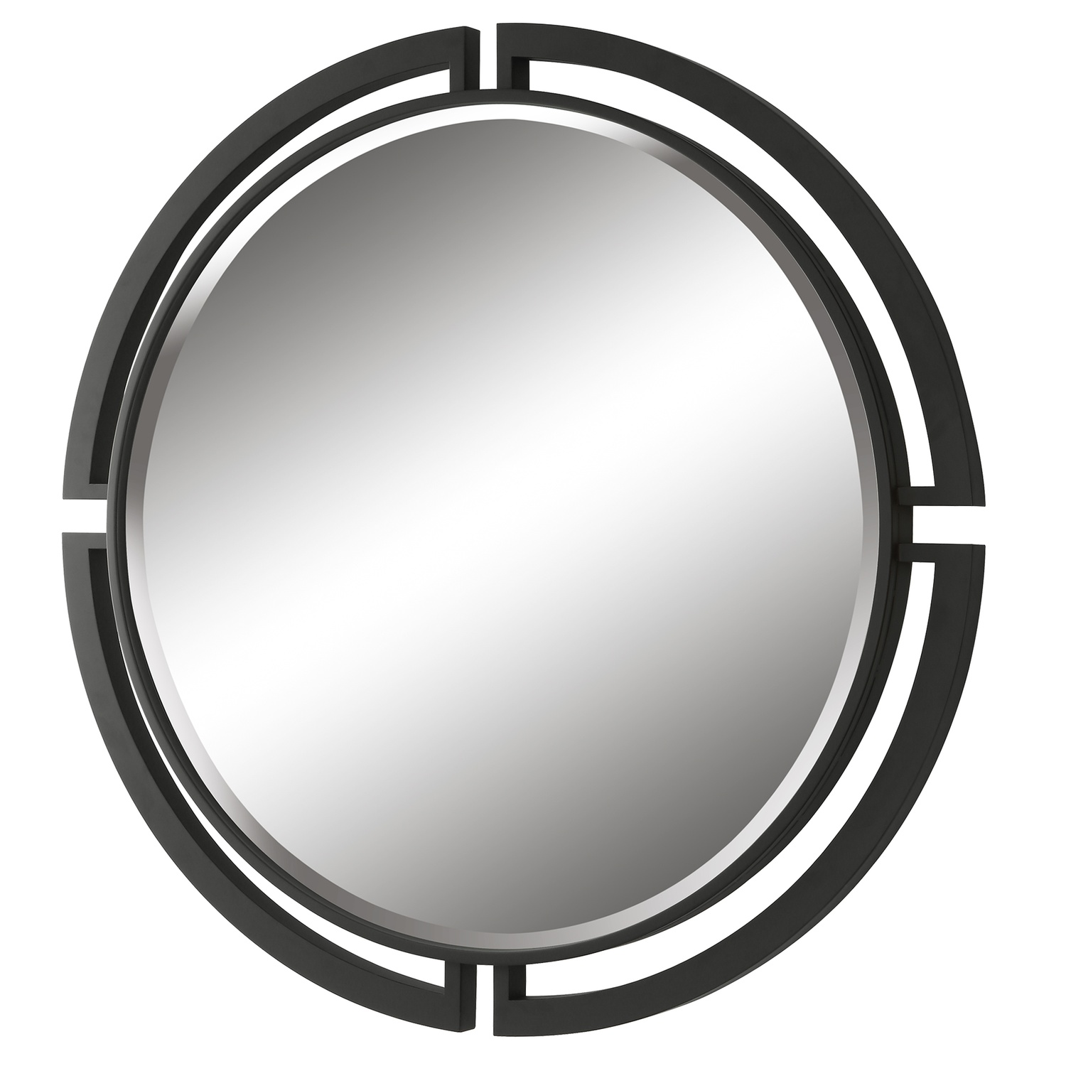 Quadrant-Modern Round Mirror